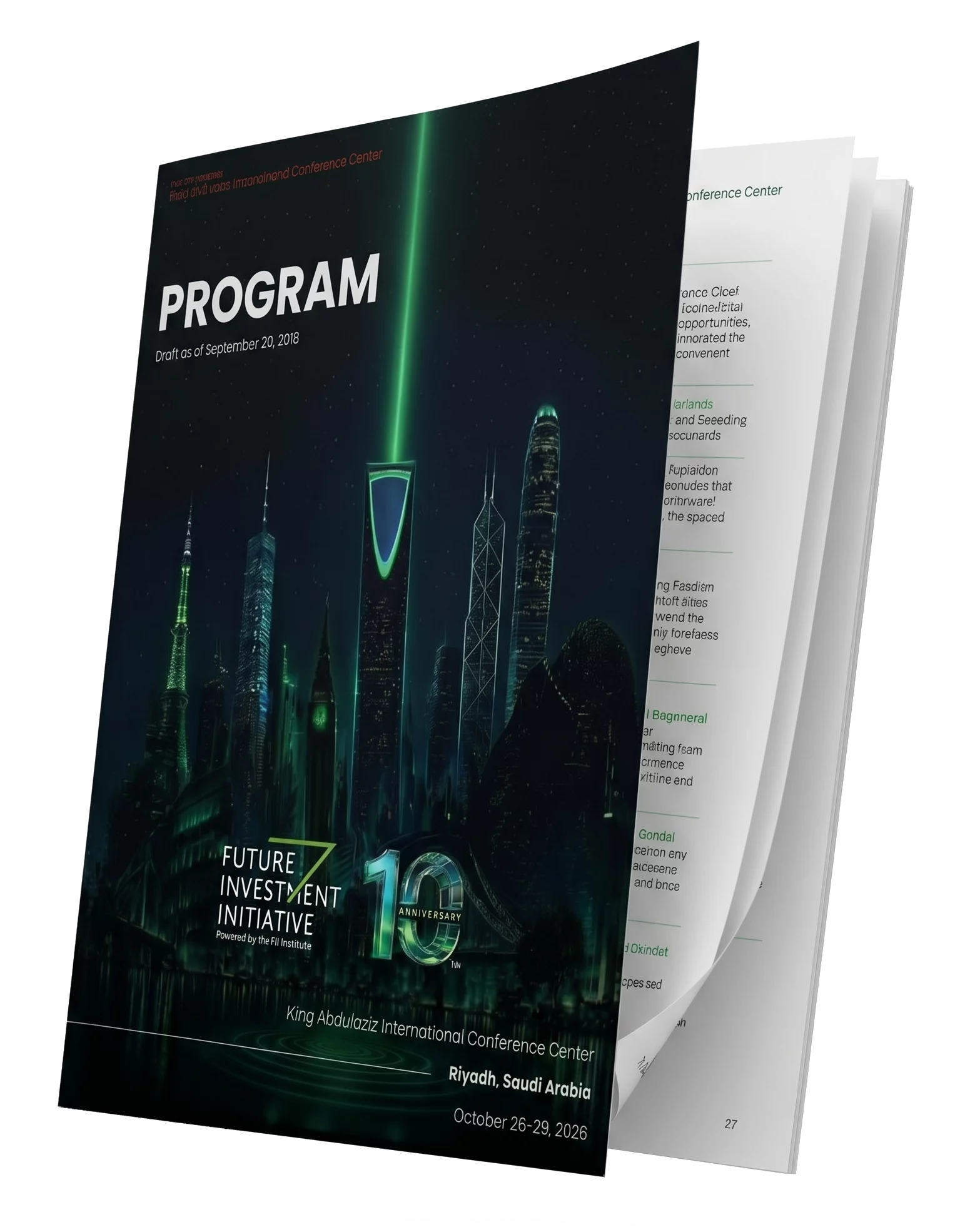 FII 10th Edition 2026 program cover