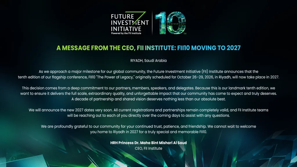 FII 10th Edition 2026